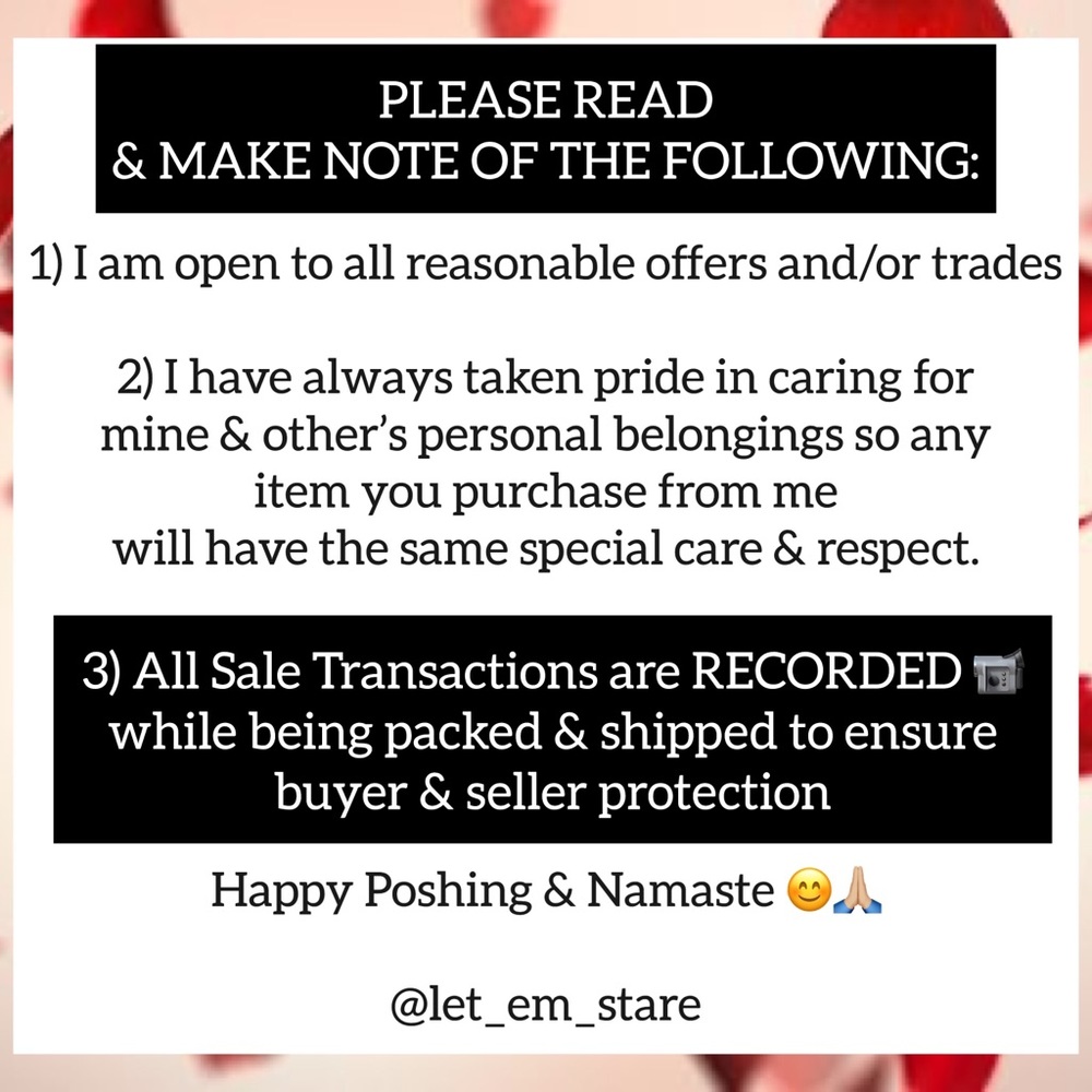 PLEASE READ BEFORE SHOPPING WITH ME 😊🙏🏼